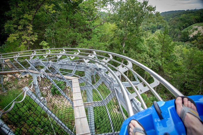 Branson Alpine Mountain Coaster Ticket - The coaster ride flow at Runaway Mountain Coaster (what actually happens)