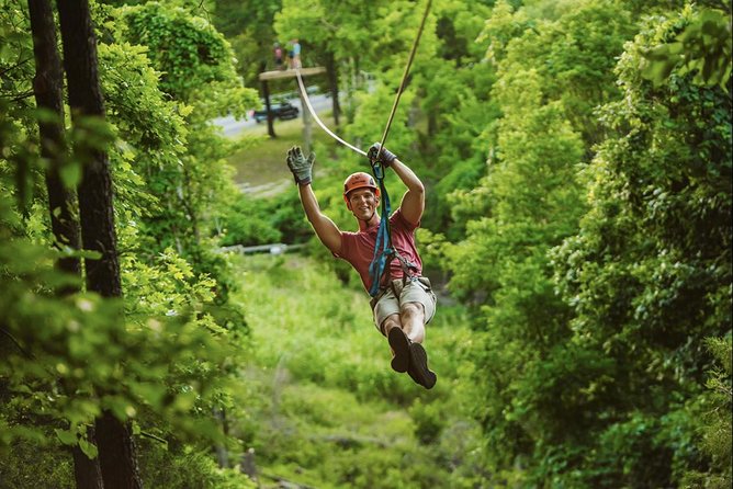 Bransons Best Zipline - Great Woodsman Canopy Tour - Price and Value for a $96.60 Zipline Adventure