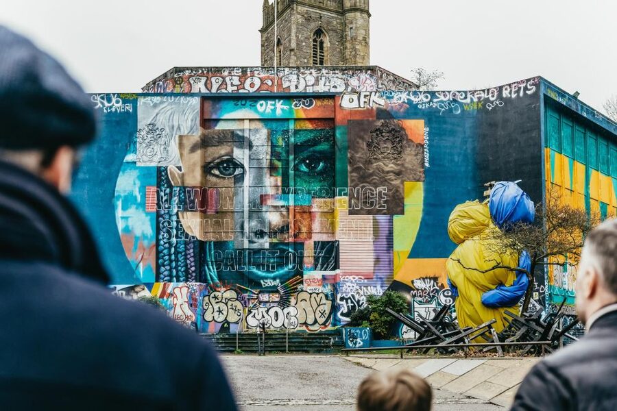 Bristol: Blackbeard to Banksy Guided Walking Tour - Blitz scars and the Norman castle site between two rivers