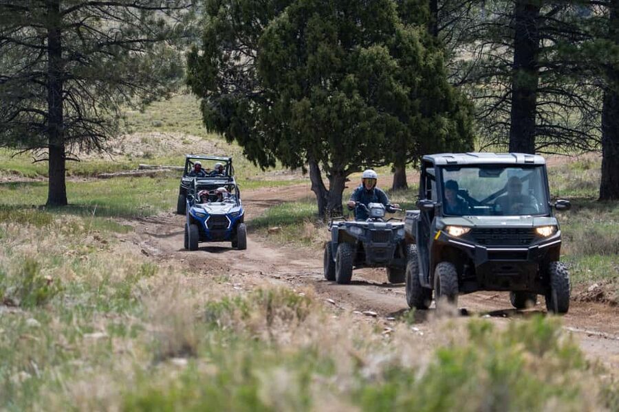 Bryce Canyon City Guided ATV/RZR Tour - ATV briefing, helmets and goggles, and what to wear so you are comfortable