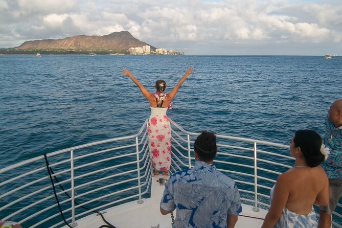 BYOB Sunset Cruise off the Waikiki Coast - Waikiki Coast Views, From Deck Level