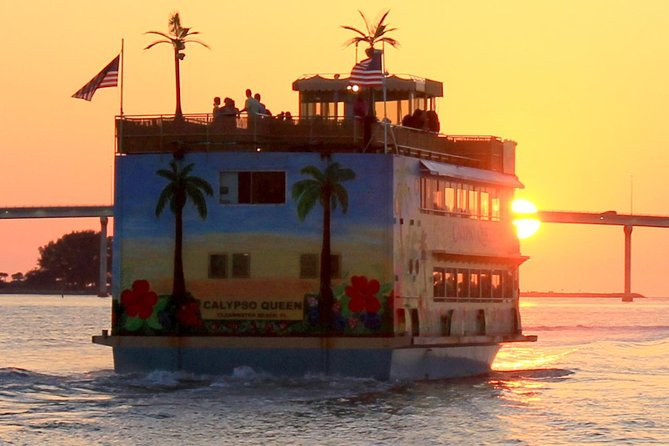 Calypso Queen Tropical Party Buffet Cruise - Clearwater Beach views, plus possible wildlife moments