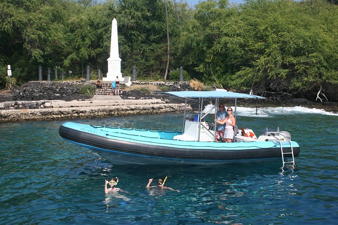 Captain Cook Snorkel Tour with Sea Caves and Lava Tubes - The RHIB ride out of Kailua-Kona: Fast, fun, and a little bouncy