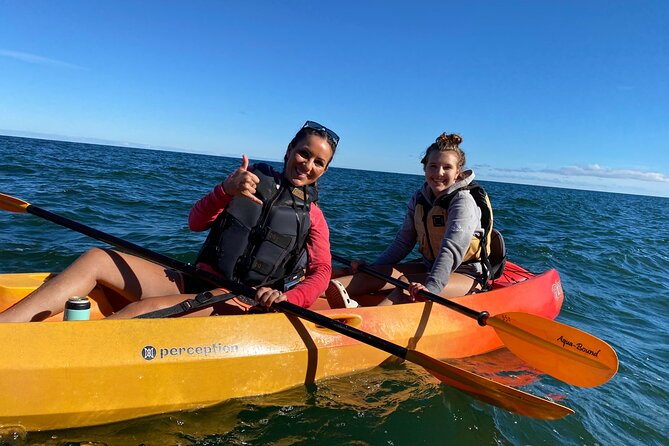 Cave Point Kayak Tour - Cave Point stop: cruising limestone sea caves from close range