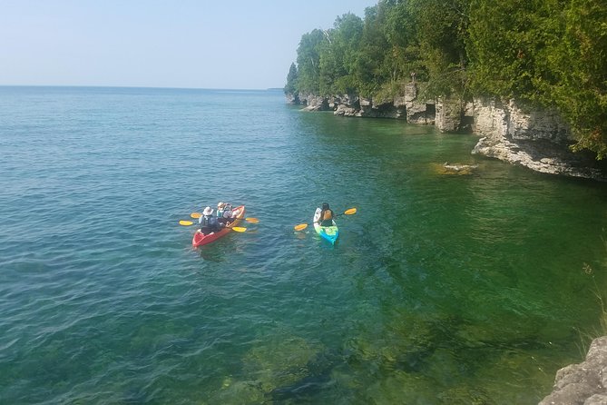 Cave Point Kayak Tour - Jacksonport: a short taste of Lake Michigan small-town life