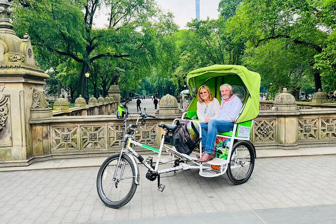 Central Park Pedicab Guided Tours - Central Park in One Ride: From Carousel to Balto