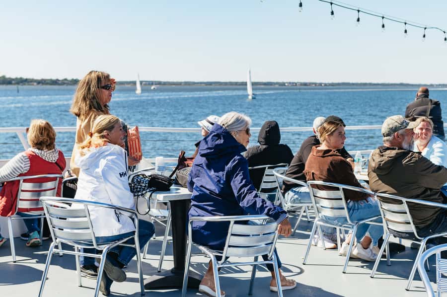 Charleston: Daytime or Sunset Historic Harbor Cruise - The value equation: $49 for 90 minutes of “see it, then learn it”