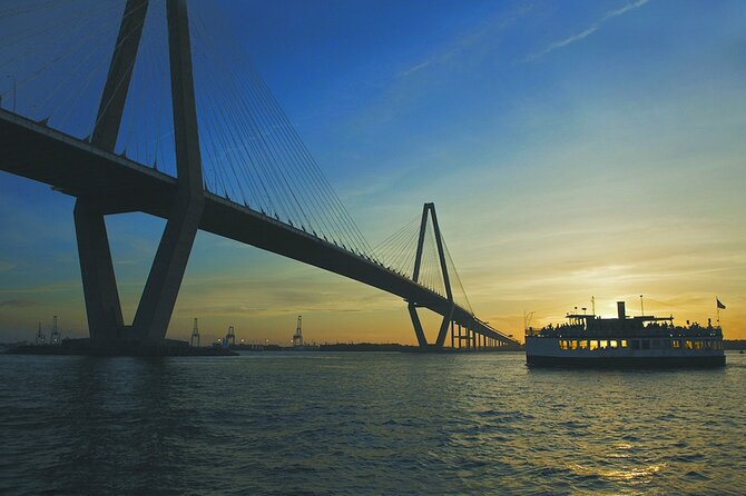 Charleston Harbor History Day-Time or Sunset Boat Cruise - Leaving From the Charleston Maritime Center, Right in the French Quarter