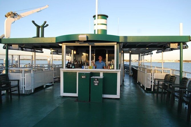 Charleston Harbor History Day-Time or Sunset Boat Cruise - Drinks and Onboard Comfort: Budget a Little, Bring Patience
