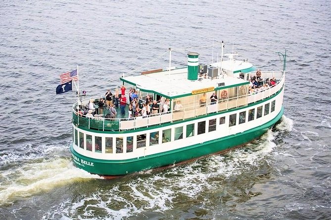 Charleston Harbor History Day-Time or Sunset Boat Cruise - USS Yorktown Comes Into View, and WWII Lands in Your Lap