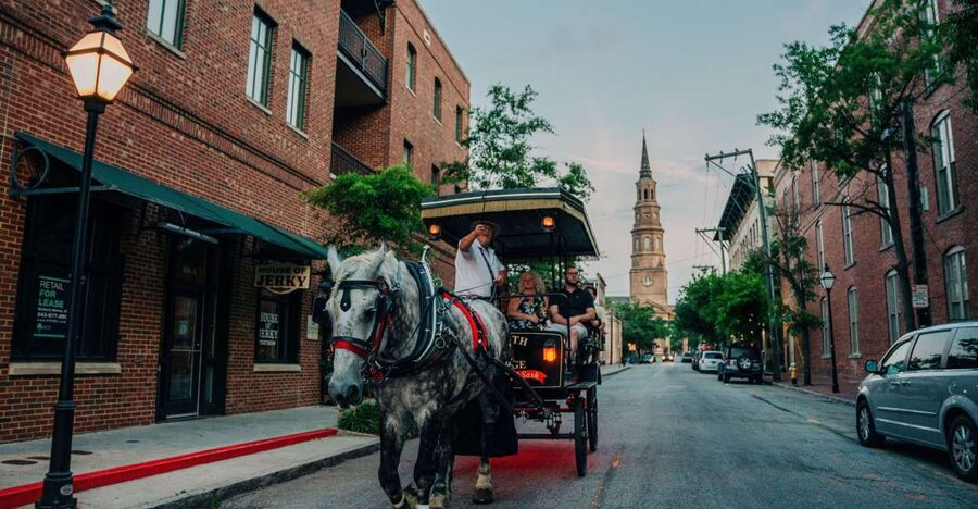 Charleston: Haunted Carriage Evening Tour - Charleston City Market and St. Michael’s Episcopal Church in One Ride