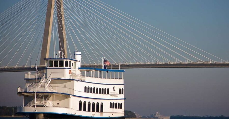 Charleston: Historic City Tour and Harbor Cruise - The climate-controlled coach through Charleston’s landmarks