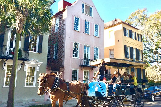 Charleston Horse & Carriage Historic Sightseeing Tour - Nathaniel Russell House: seeing a famous mansion from the street