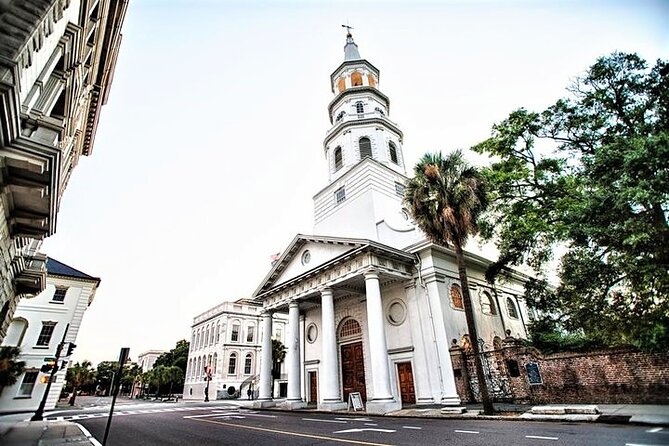 Charleston See-It-All City Bus Tour with Adventure Sightseeing - The Citadel and Old City Market: what you see from the road