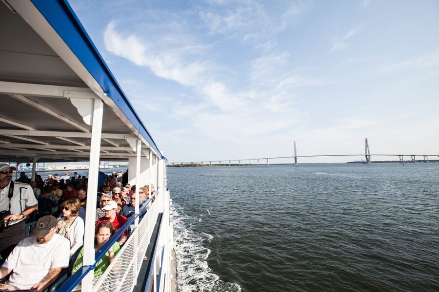 Charleston: Sightseeing Harbor Tour & Dolphin Watch - Setting sail on Charleston Harbor with a real guide, not a playlist