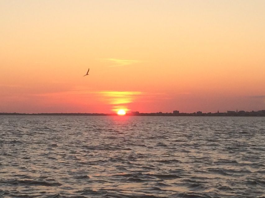Charleston: Sunset Harbor Cruise - Onboard vibe: music, crew humor, and a bar that helps