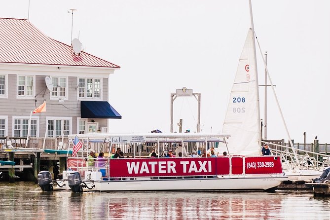 Charleston Water Taxi Cruise with Dolphin Sighting - Stop 2: Aquarium Wharf and the Maritime Center Area (2 Hours)