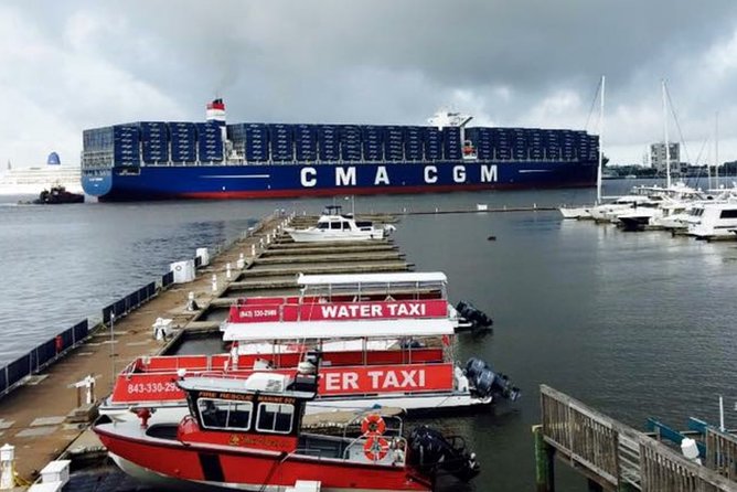 Charleston Water Taxi Cruise with Dolphin Sighting - Stop 4: Charleston Harbor Resort and Marina (2 Hours)
