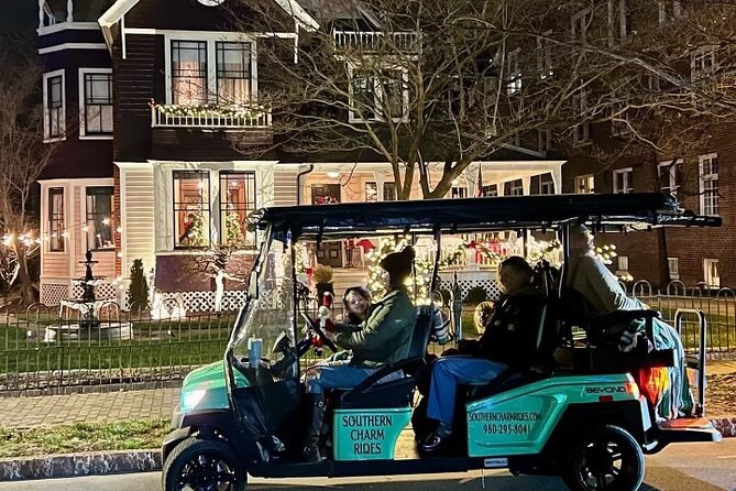 Charlotte's Ultimate Southern Charm Historical City Cart Tour - New Golf Carts, Thick Cushions, and the Real Comfort Factor