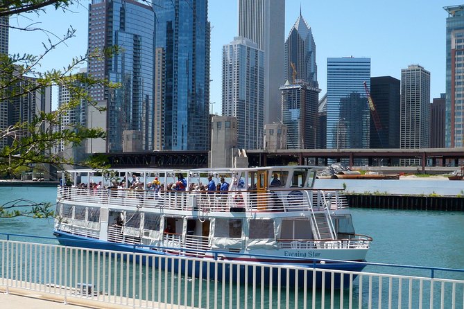 Chicago City Tour with Architecture River Cruise Option - Palmer House meeting point and the ride into The Loop