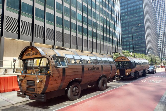 Chicago Craft Brewery Barrel Bus Tour - 45 to 55 Ounces Included, Plus Food and Extra Buying Options