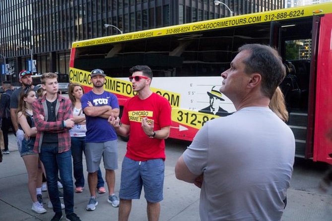 Chicago Crime and Mob Bus Tour - Holy Name Cathedral Area: The 1929 Massacre Story and a Footstep Path