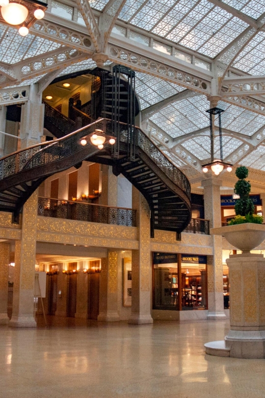 Chicago: Secret Interiors Architecture Walking Tour - Rookery Building interior stop, plus the Sunday swap plan