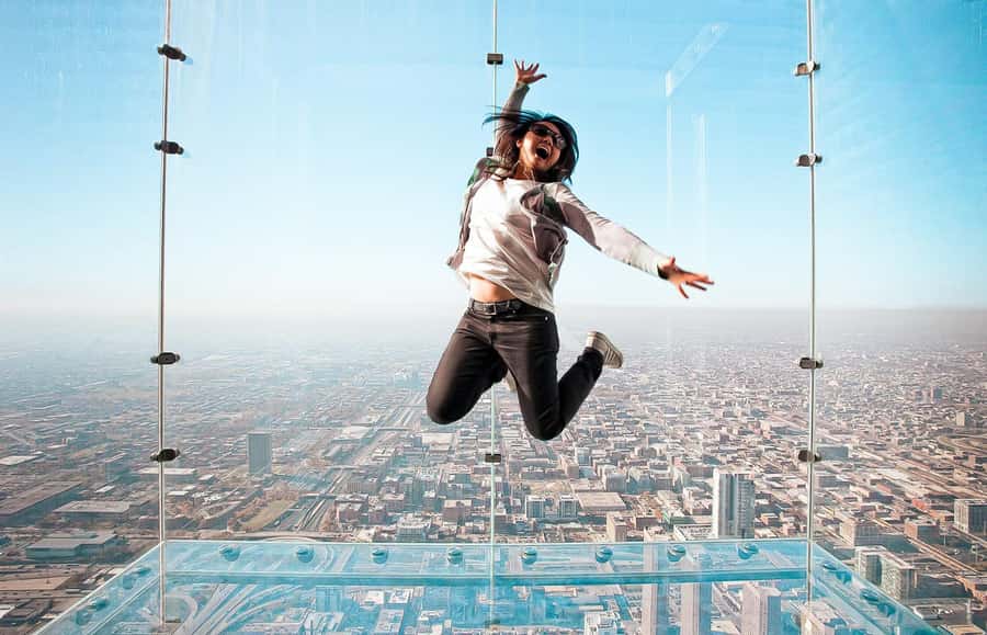 Chicago: Willis Tower Skydeck and The Ledge Ticket - Skydeck from Willis Tower: the view that sells the ticket