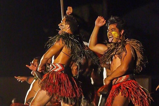 Chief's Luau Admission - Chief Sielu and the Wet n Wild luau backdrop in Kapolei