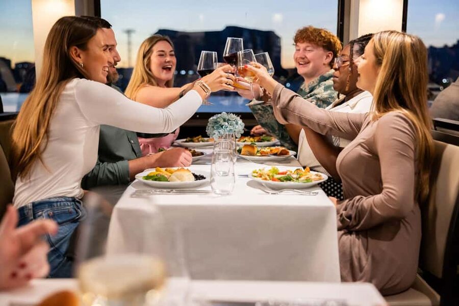 City Cruises Boston: Harbor Buffet Lunch or Dinner Cruise - The Spirit of Boston experience: comfort below, views above