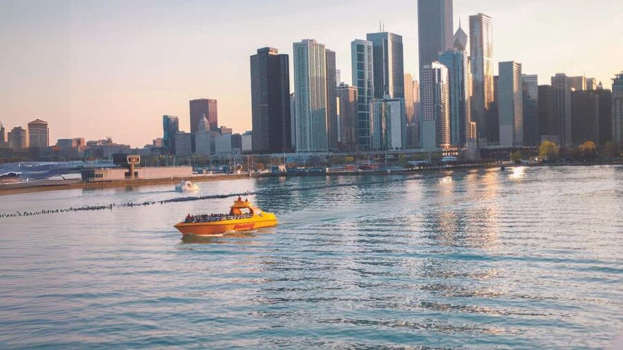 City Cruises Chicago: 75-min Speedboat Architecture Cruise - Navy Pier, then straight into the Chicago Harbor Locks