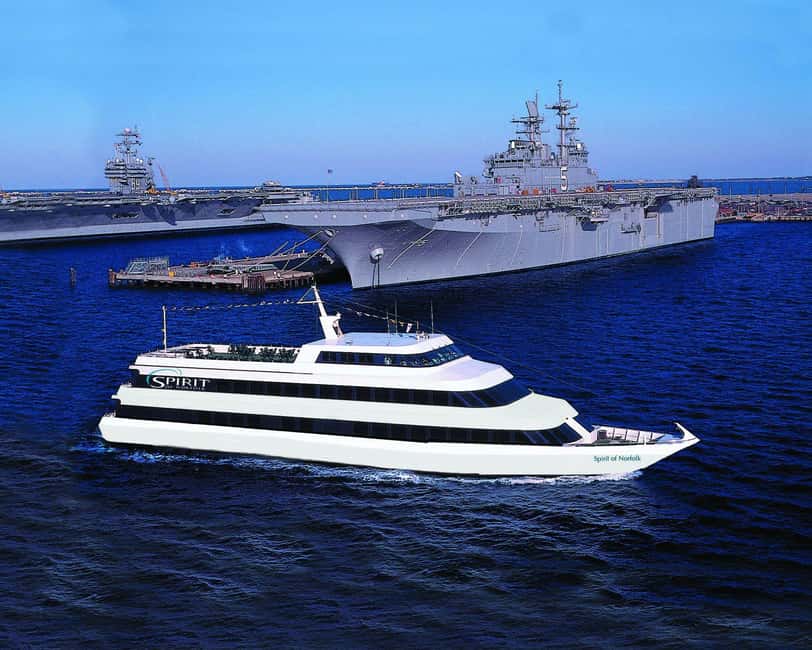 City Cruises Norfolk: Lunch, Brunch, or Dinner Buffet Cruise - Boarding, decks, and the biggest patio views in Norfolk
