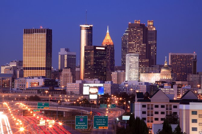 City Lights Atlanta Night-Time Tour with Photos & Dinner Stop - The 3-hour 20-minute Flow: How the pace works in a city after dark
