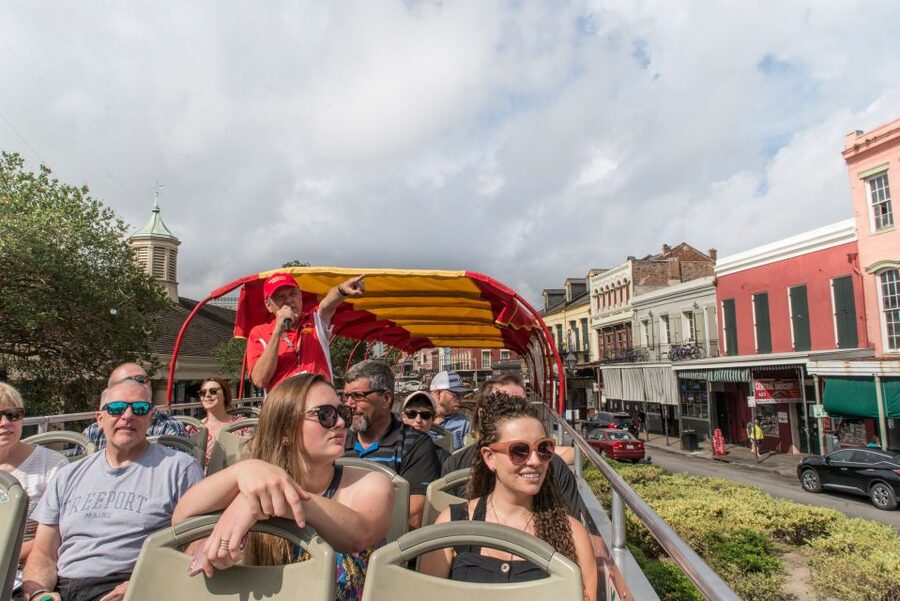 City Sightseeing New Orleans HOHO Bus Tour & Bookable Extras - Ticket options: 1 day vs 2 or 3 days, plus the walking-tour add-on