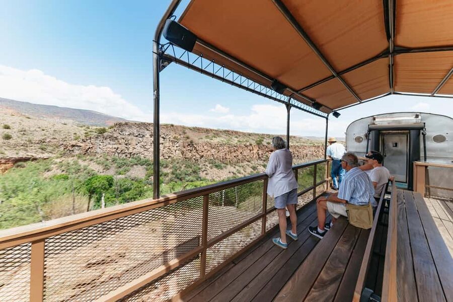 Clarkdale: Verde Canyon Railroad Train Ticket - Open-air car tips: best views for tunnel, photos, and feeling the canyon