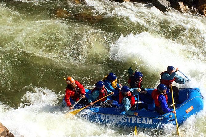 Clear Creek Intermediate Whitewater Rafting near Denver - Clear Creek Canyon stop: what intermediate rapids usually feel like