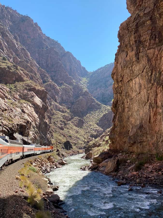 Colorado: All Aboard the Royal Gorge Route Railroad! - The main event: scenic train ride through the Royal Gorge