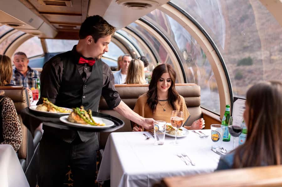 Colorado: All Aboard the Royal Gorge Route Railroad! - Happy Endings Caboose Cafe: your buffer time before and after