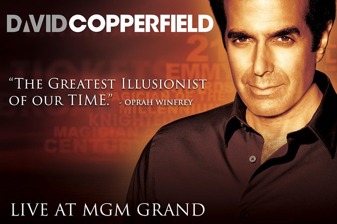David Copperfield at the MGM Grand Hotel and Casino - MGM Grand and the David Copperfield Theater: Your first win is finding it