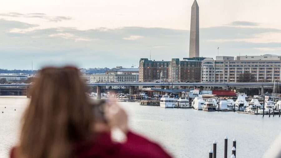 DC: City Cruises Buffet Brunch, Lunch, or Dinner Cruise - Boarding the Spirit of Washington and getting seated