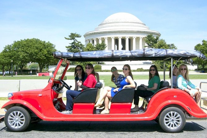 DC Monuments and Capitol Hill Tour by Electric Cart - Stop-by-stop route: from the National Mall to the Capitol dome