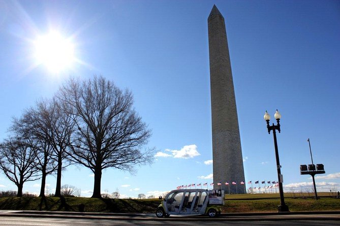 DC Monuments and Capitol Hill Tour by Electric Cart - White House and Capitol-area passes: the classic photo sweep