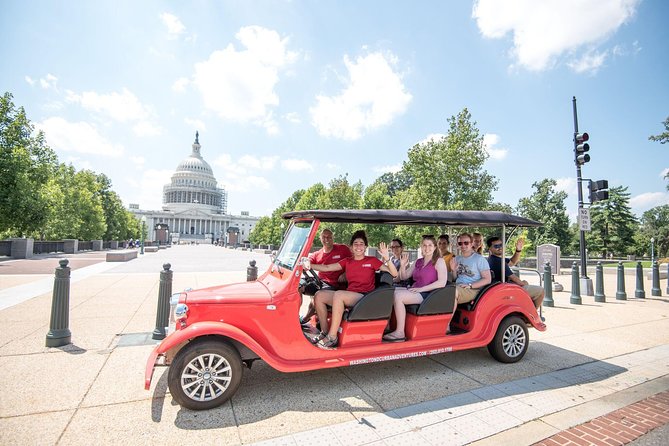 DC Monuments and Capitol Hill Tour by Electric Cart - Getting oriented on Capitol Hill and Pennsylvania Avenue