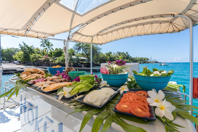 Deluxe Sail & Snorkel to the Captain Cook Monument - From Keauhou Bay to Captain Cook Monument, a Morning Cruise Pace
