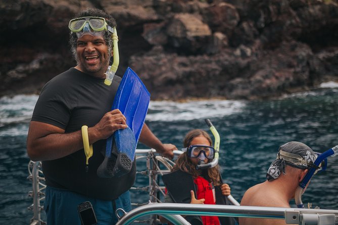 Deluxe Snorkel & Dolphin Watch Aboard a Luxury Catamaran from Kailua-Kona - Food and Drinks You Can Actually Plan Around
