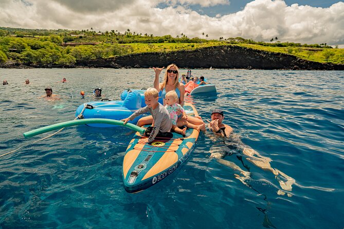 Deluxe Snorkel & Dolphin Watch Aboard a Luxury Catamaran from Kailua-Kona - Sailing Kona’s Coast First, Then Getting Two Hours in the Water