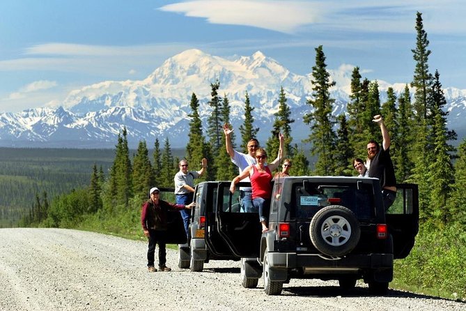 Denali Highway Jeep Excursion - Pickup timing and your 4-hour window