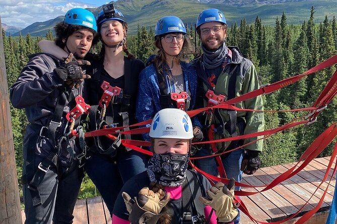 Denali Park Zipline Adventure - Gear up and get clipped in: how the safety system works