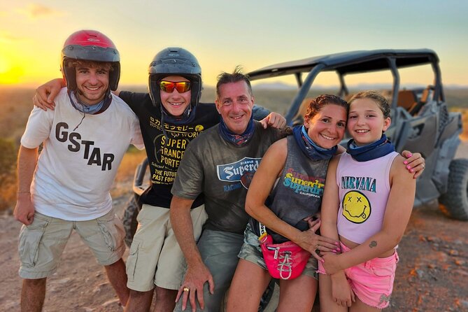 Desert Off-Road UTV Tour, 2 hours, 2 people per vehicle - Your UTV setup: 2 people per vehicle, 2- or 4-seat choice, drive or ride