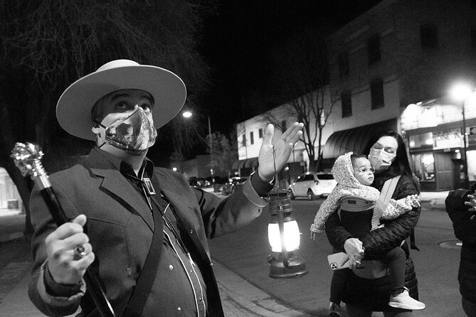 Downtown Flagstaff Haunted History Tour - Entering downtown Flagstaff at night, one mile at a time